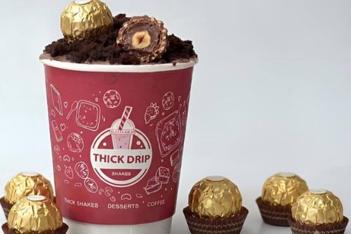 Ferrero Rochers Brownie Shake — ThickDrip
