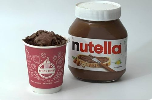 Nutella Brownie Shake — ThickDrip