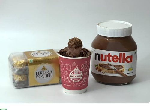 Nutella Ferrero Rochers Brownie Shake — ThickDrip